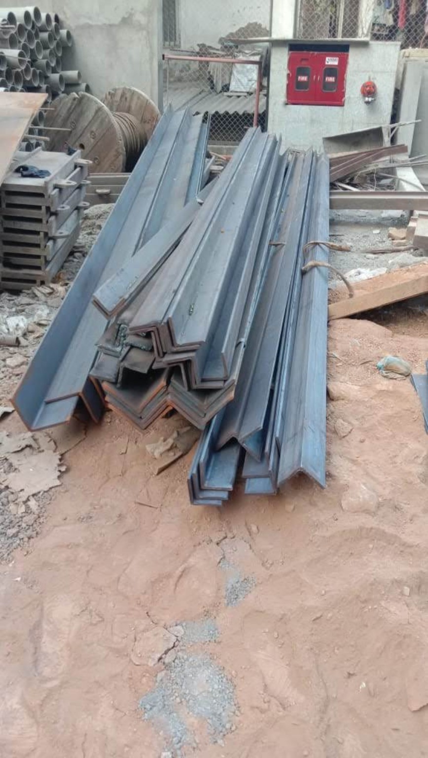Fabricated steel sections ready for use